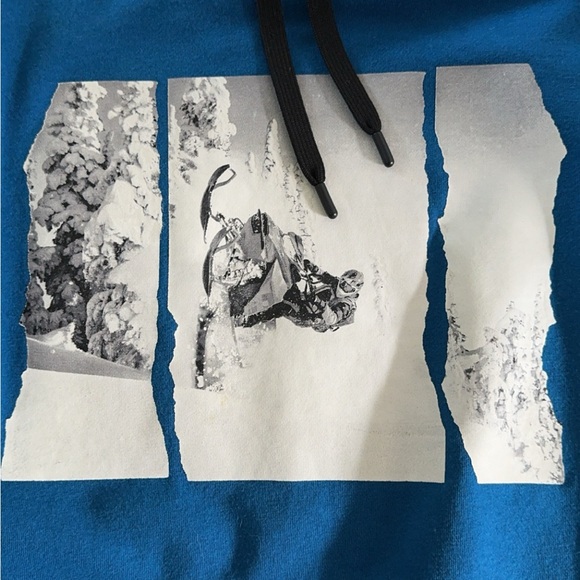 BRP skidoo sled hoodie - Picture 2 of 2